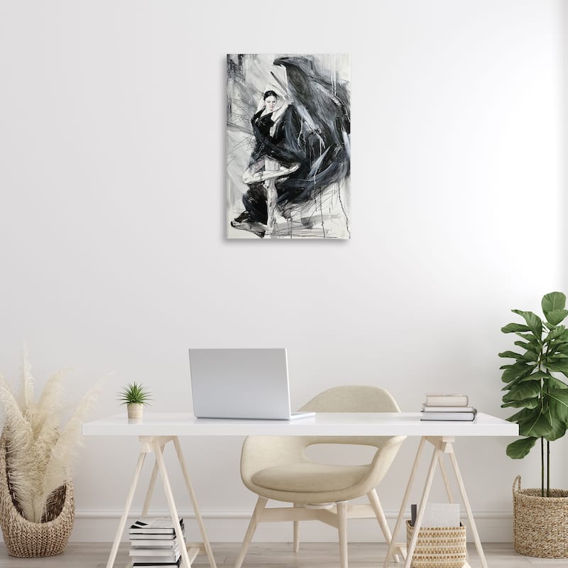 Stupell Elegant Dancer Abstract Canvas Wall Art Design By Lucille Lee