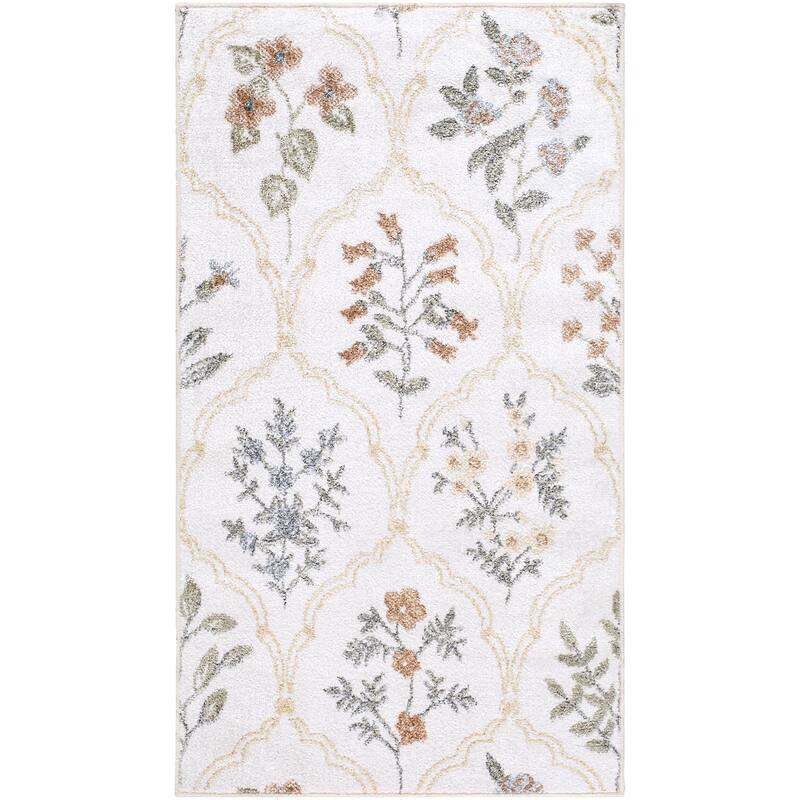 Livabliss Lillian Modern & Contemporary Area Rug - Ivory - 2'2" x 3'9"