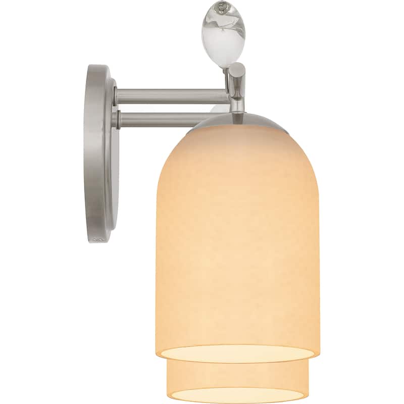 Ulysses 2-Light Brushed Nickel Bath Light
