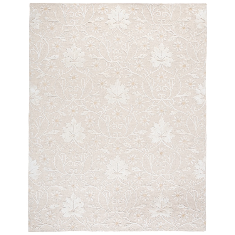 SAFAVIEH Handmade Glamour Hadwiga Wool Rug - 9' x 12' - Ivory