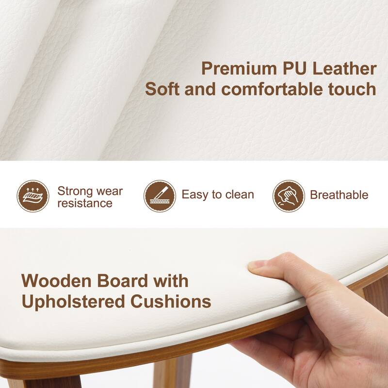 26-Inch Upholstered Counter/ Bar Stools Set of 2 or 3 - 35.1"H x 17.7"W x 19.5"D