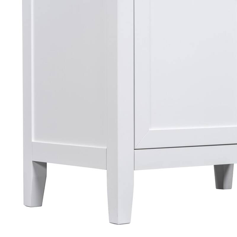 30" Solid Bathroom Vanity with Sink Set, Bathroom Cabinet with Drawers