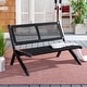 preview thumbnail 4 of 58, SAFAVIEH Kobina Outdoor Foldable Bench - 45" W x 30" D x 30" H