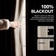 preview thumbnail 14 of 37, Living Room Curtains Back Tab Rod Pocket Faux Linen Blackout 2 Panels
