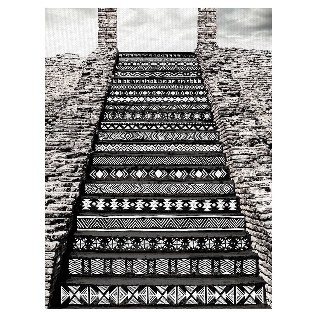 Global Climb by Belle Maison Canvas Art Print
