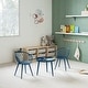 preview thumbnail 14 of 25, Jamesdar Kurv Mid-Century Modern Lightweight Mini Chair (Set of 2)