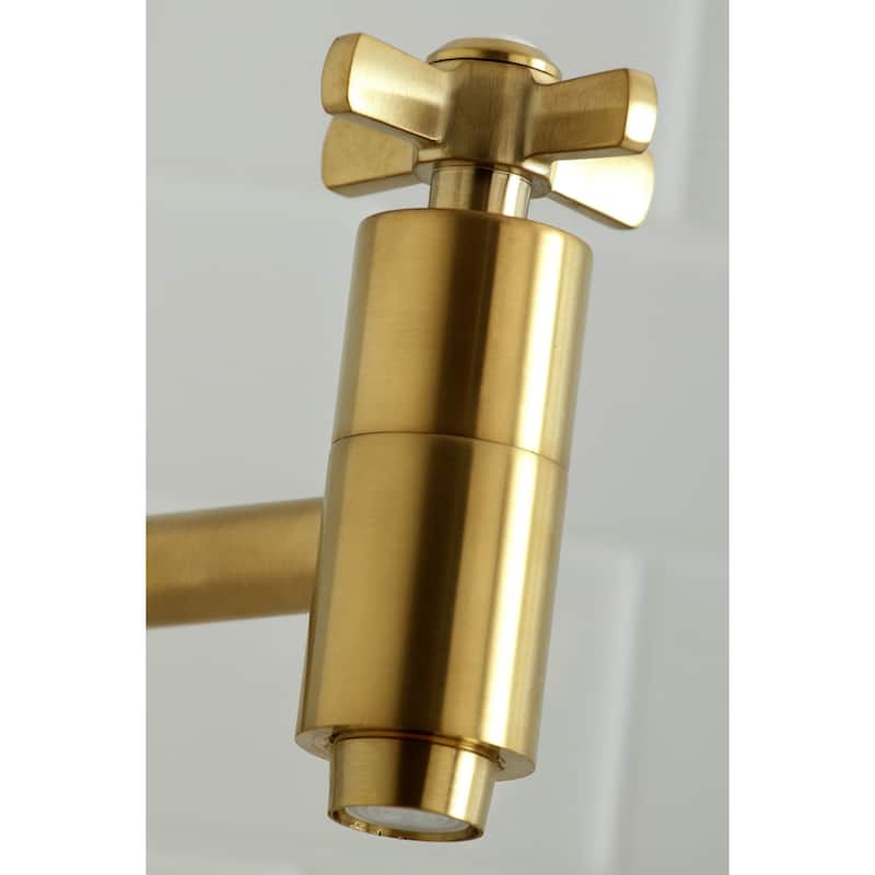 Millennium Wall Mount Pot Filler Kitchen Faucet
