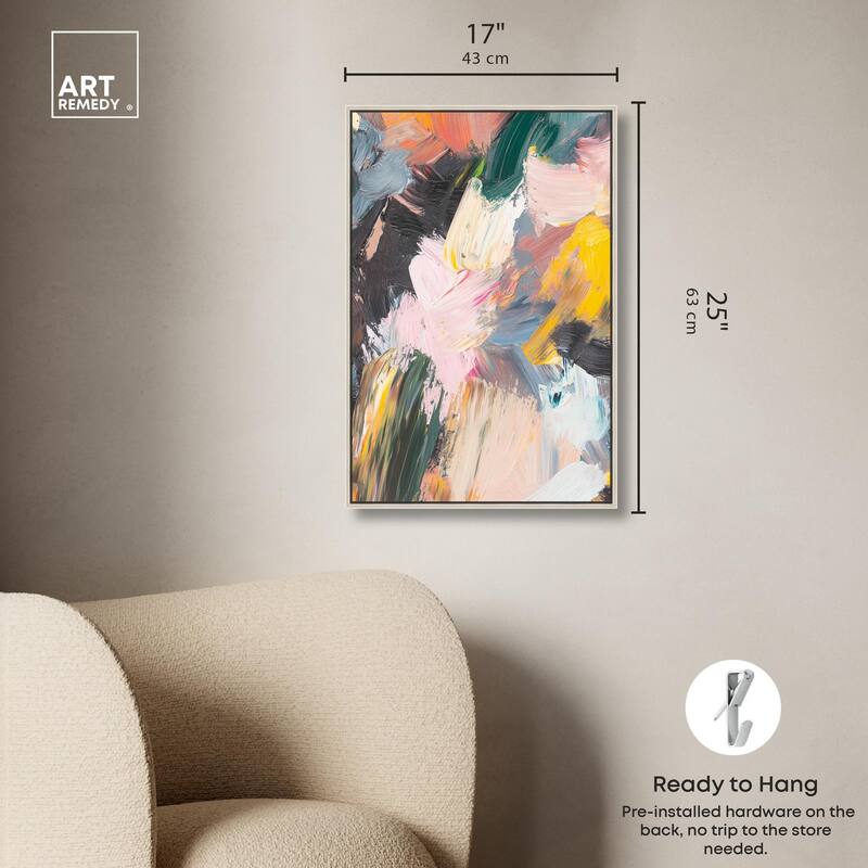 Chromatic Surge II Canvas by Art Remedy