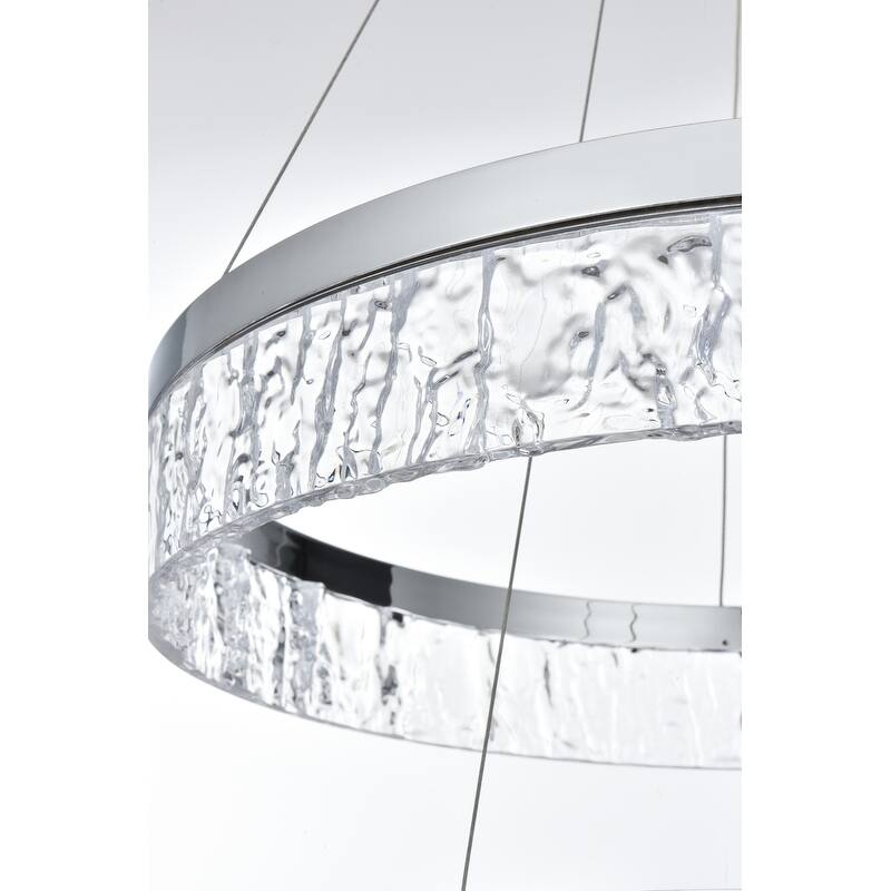 Indigo Home 22 inch Adjustable LED chandelier
