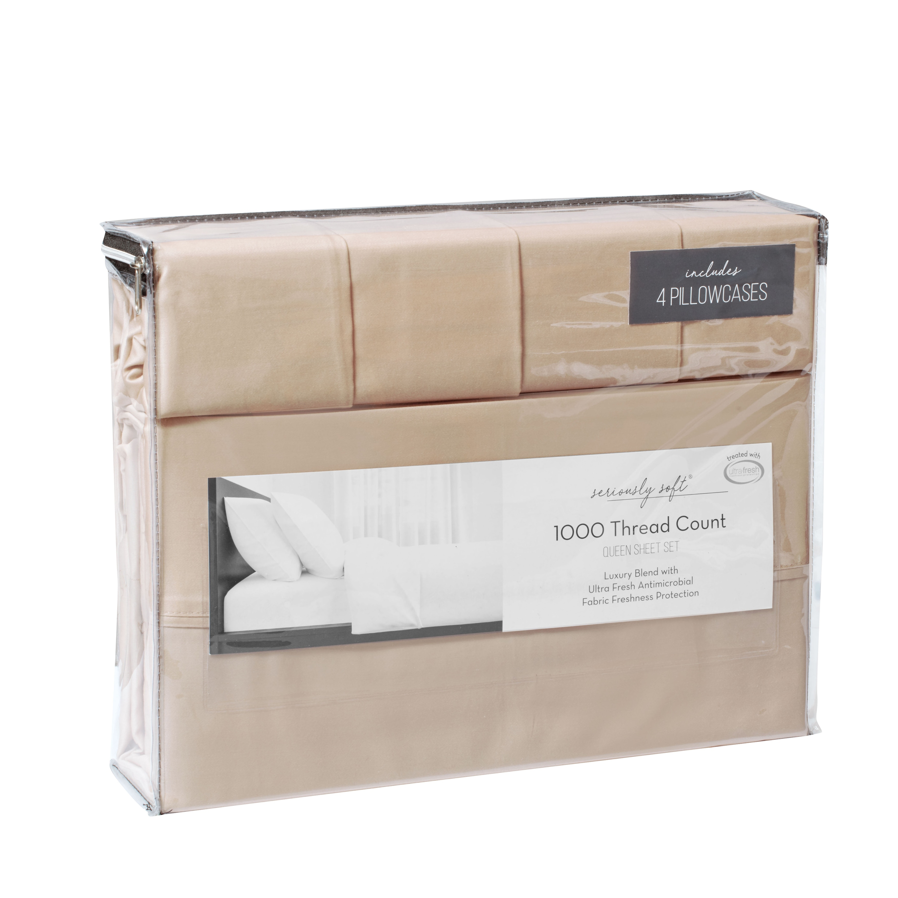 1000 TC Seriously Soft 6 PC Sheet Sets by Grace Home Fashions - Bed Bath &  Beyond - 34484331