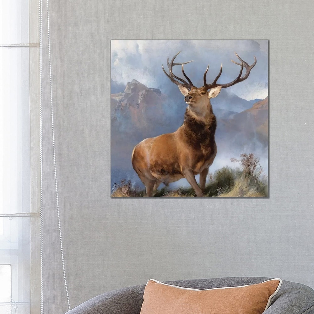 iCanvas "The Monarch of the Glen, c.1851 " by Sir Edwin Landseer Canvas Print