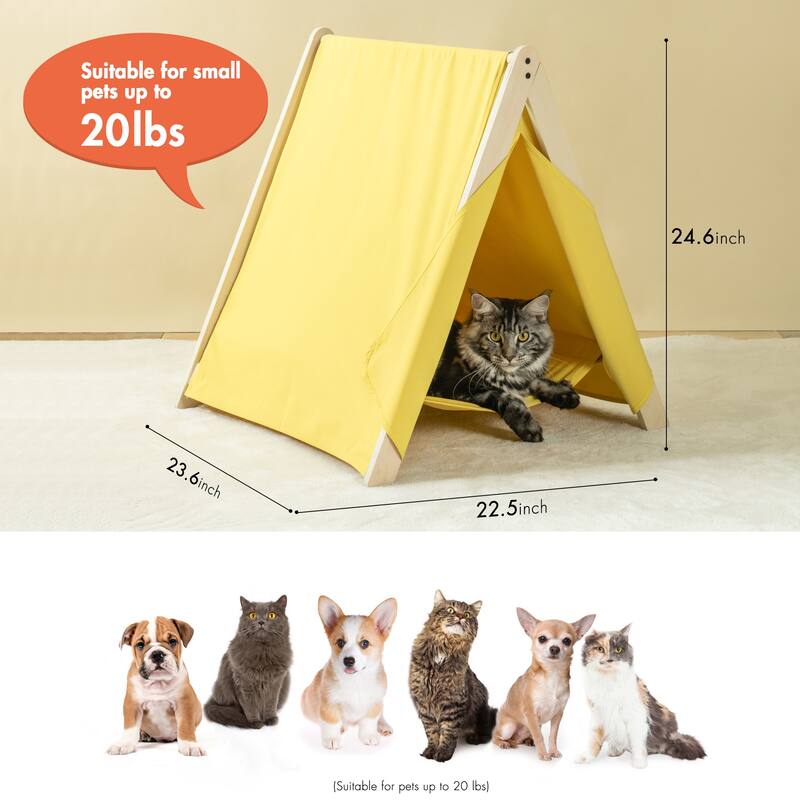 Pet Tent, Cat Tent,Wooden Cat House