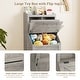 preview thumbnail 2 of 9, Kids Bookshelf, Toy Storage Organizer with Flip-Top Lid and Cubby
