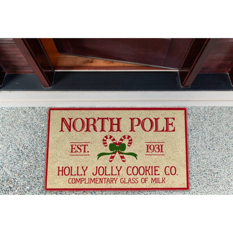 DII Christmas Holiday Doormat