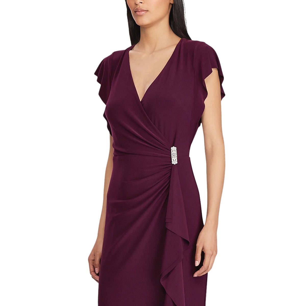 plum dress casual