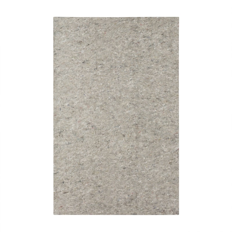 Mohawk Home Non Slip Rug Pad 1/2" Inch Thick Felt Cushion Reversible - Grey - 2' x 6'