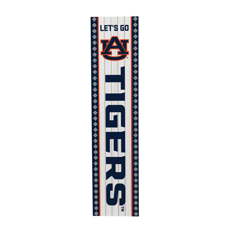 47" Double Sided Seasonal Porch Leaner, Auburn University - 47" x 11.25"