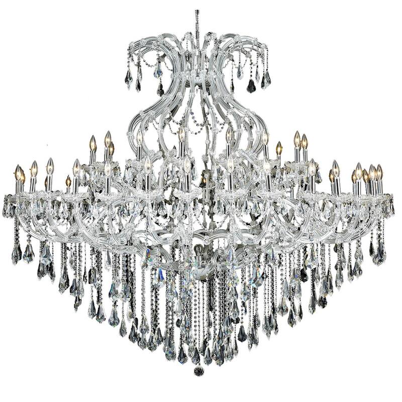 Fleur Illumination 49 light Chrome Chandelier