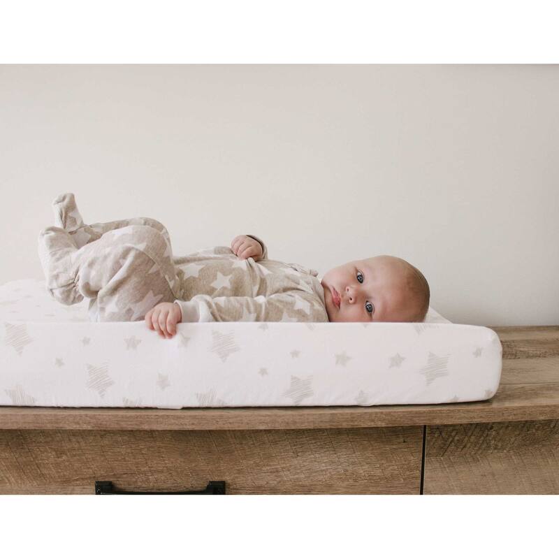 Ely's & Co. Baby Fitted Changing Pad Cover - Cradle Sheet Set - 2 Pack - 32" x 16"