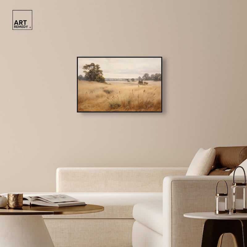 Cogon Grass Breeze II Canvas by Art Remedy
