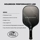 preview thumbnail 3 of 8, Holbrook Day N' Night Design Performance Series Carbon Fiber Pickleball Paddles