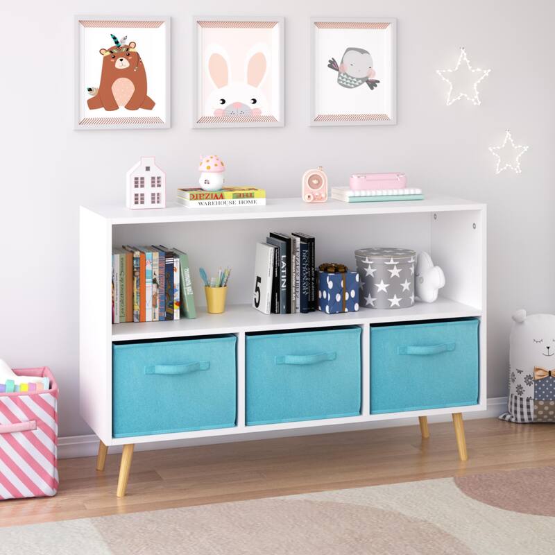Children's Book Display, Toy Storage Cabinet Organizer