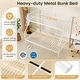 preview thumbnail 12 of 19, Space-Saving Twin Over Full Bunk Bed with Ladder, Full-Length Guardrails, Modern Design
