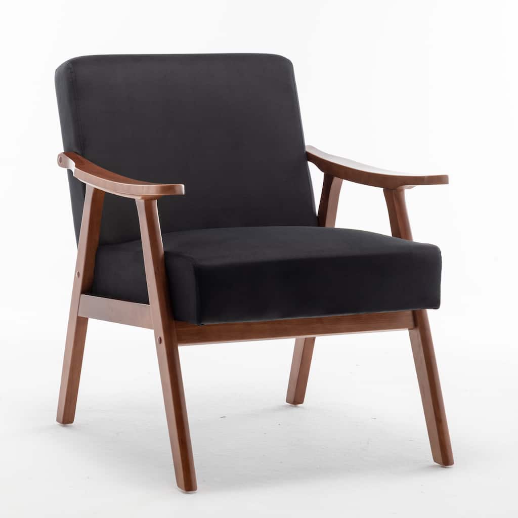 Cedrice 26.37" Wide velvet Accent Chair