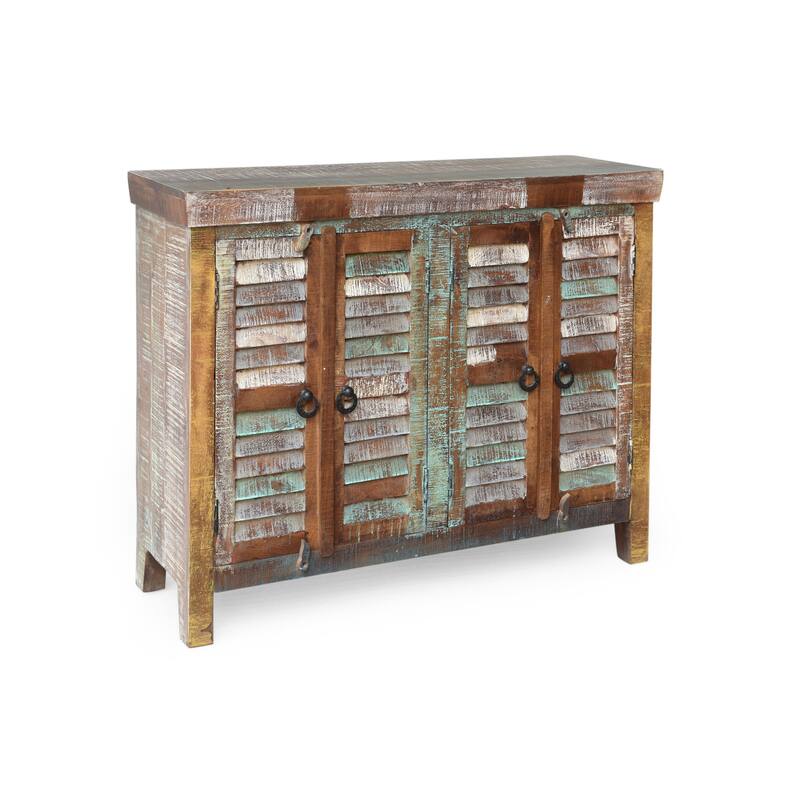Macalpin Recycled Wood Cabinet by Christopher Knight Home