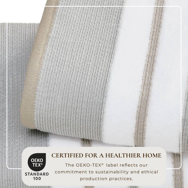 Linery & Co. Luxury Cotton Decorative Towel Set.