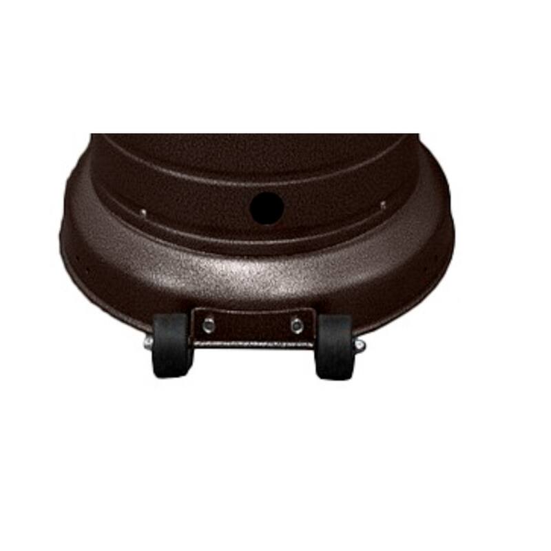 Hiland Patio Heater in Hammered Bronze
