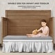 preview thumbnail 14 of 39, Dream On Me 2 in 1 Infant Crib and Toddler Bed Mattress