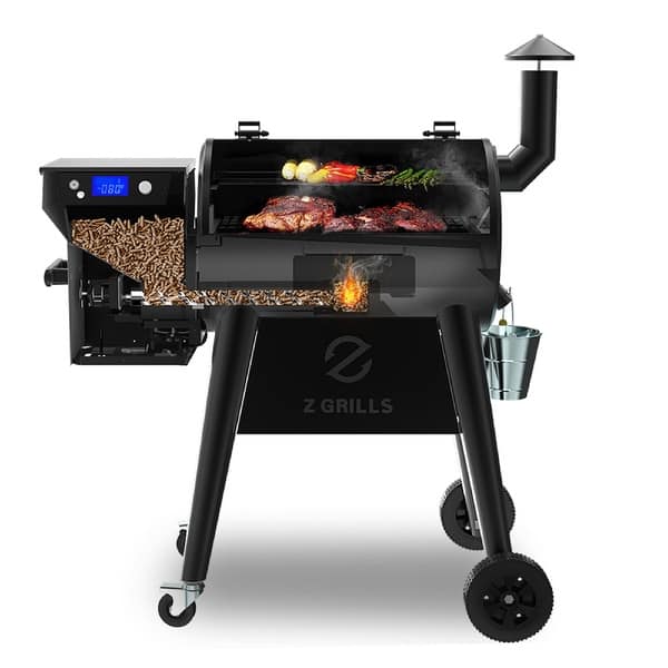 Z Grills 2022 NEW model pellet grill & smoker 450B with a PID