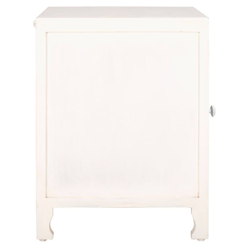 SAFAVIEH Caitlynn 2-Shelf 1-Door Nightstand (Fully Assembled)