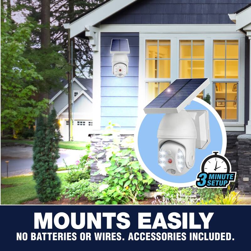 Bell + Howell Bionic Spotlight Extreme Motion Sensor Outdoor Solar Light