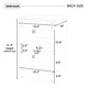 preview thumbnail 19 of 17, Christopher Knight Home - Ethan 20" Bathroom Wooden Vanity with Sink and Storage Cabinet