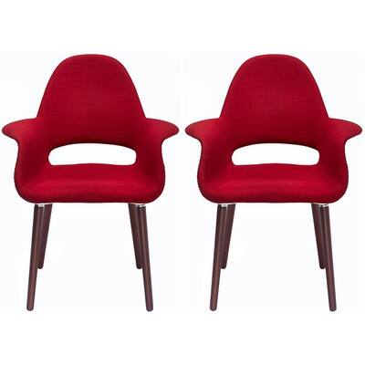 Buy Red Upholstered Vintage Kitchen Dining Room Chairs Online