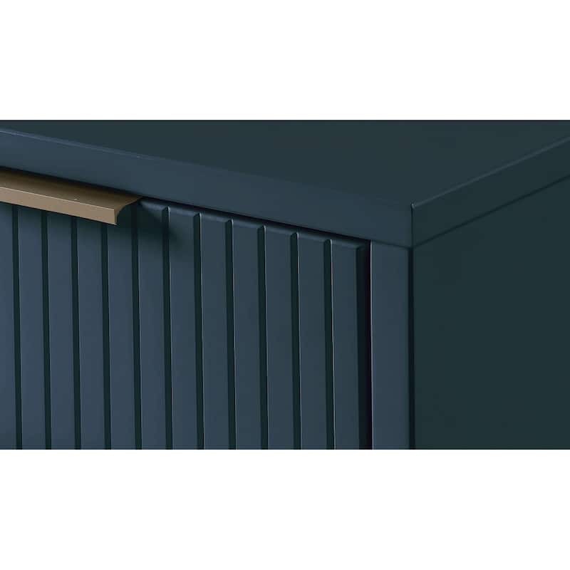 Manhattan Comfort Granville 55.07" Modern Double Wide 6 Drawer Dresser