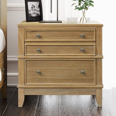 3-Drawer Nightstand
