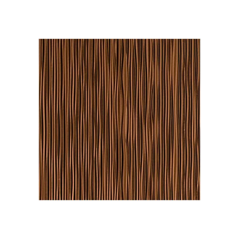 FASÄDE Ripple Vertical 4-foot x 8-foot PVC Wall Panel in Oil Rubbed Bronze - Sample
