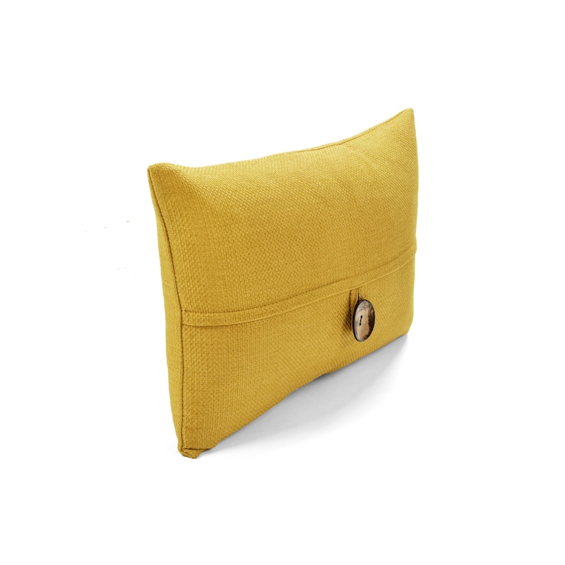 Lush Decor Clayton Woven Button Decorative Pillow Cover