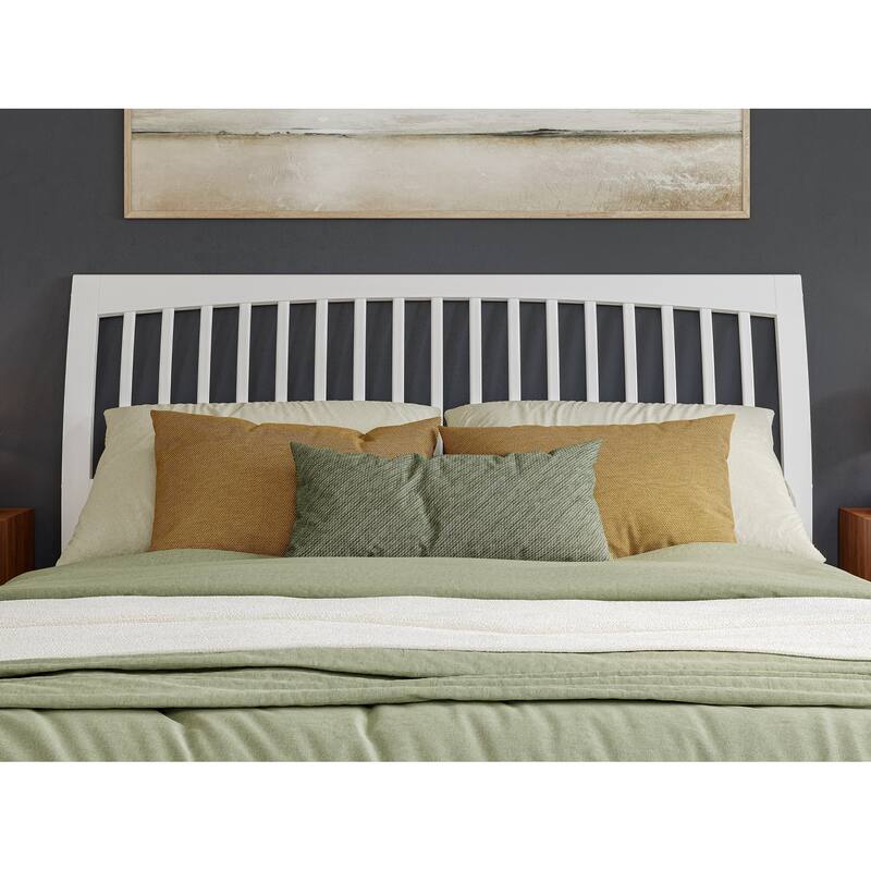 AFI Orleans Solid Wood Low Profile Platform Bed with Matching Footboard