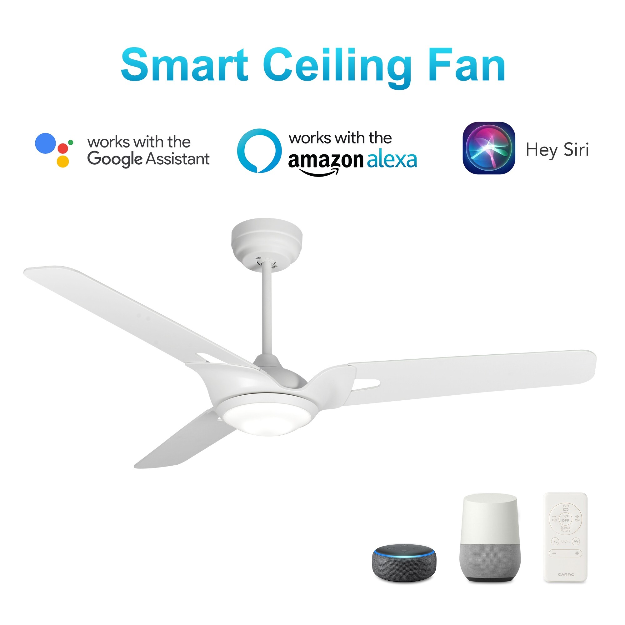 fans compatible with google home