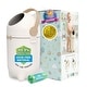 preview thumbnail 17 of 29, iTouchless Odorless Diaper Pail with 20 Bag Starter Kit White