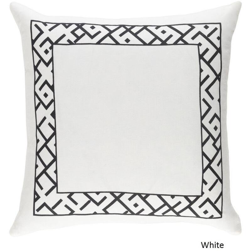 Decorative Yonge 18-inch Feather Down or Poly Filled Pillow