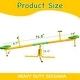 preview thumbnail 12 of 18, Upgraded Seesaw,Swiveling 360 Degrees Toddlers Sit and Spin Teeter Totter, Kids Outdoor Play Equipment for Backyard Playground