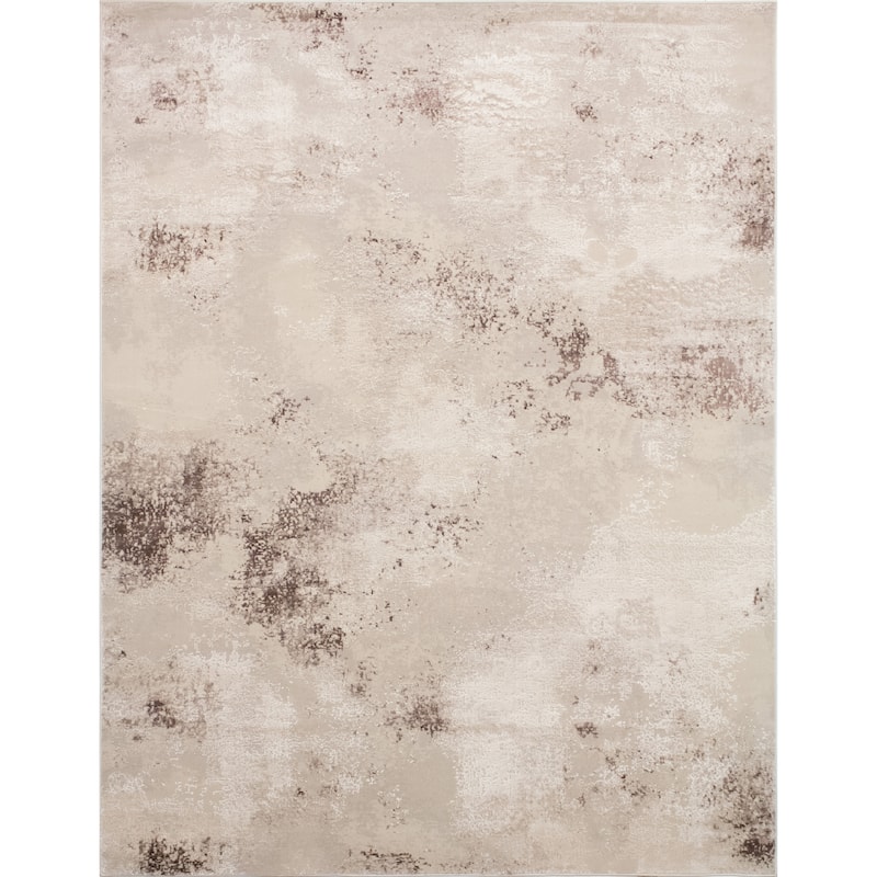 Noori Rug Louis High-Low Robyn Rug - 5'1" x 7'11" - Beige/Brown