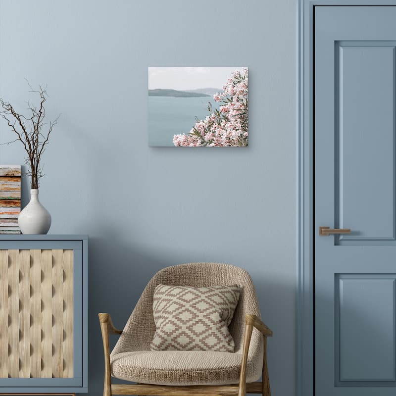 Summer In Santorini Canvas Art Print