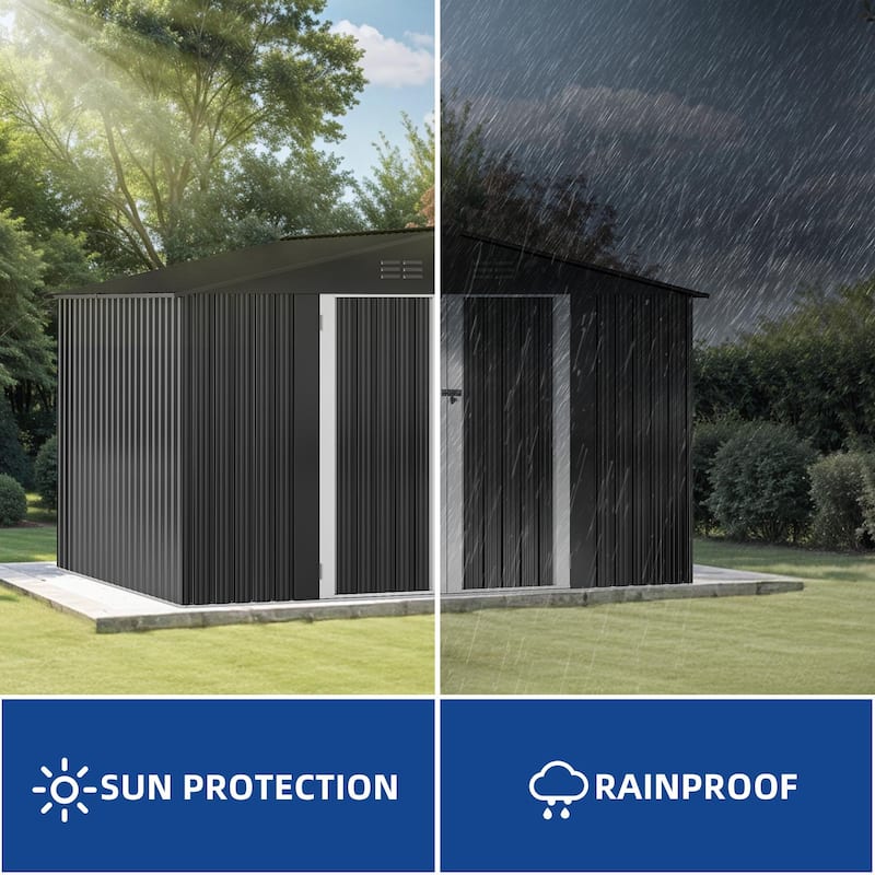 Steel Outdoor Storage Shed