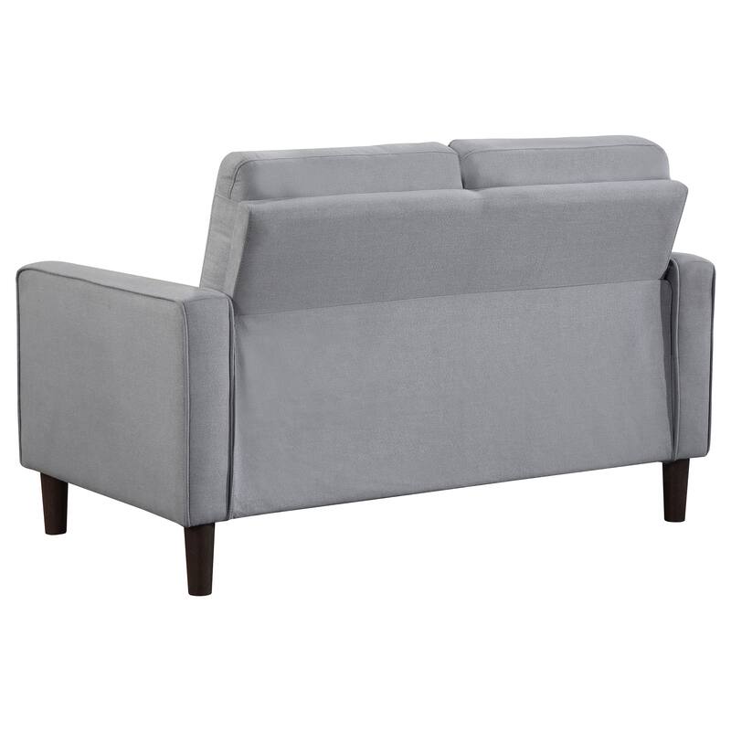 Bowen Upholstered Track Arm Tufted Loveseat